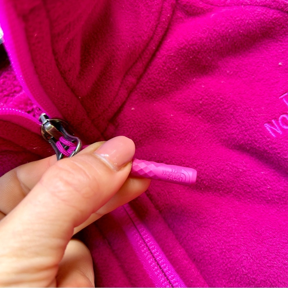 The North Face Women's Fleece Jacket Magenta Pink Size Medium - Picture 4 of 7